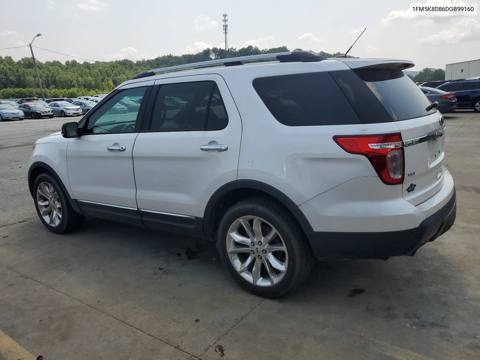 2013 Ford Explorer Xlt VIN: 1FM5K8D86DGB99160 Lot: 66153144