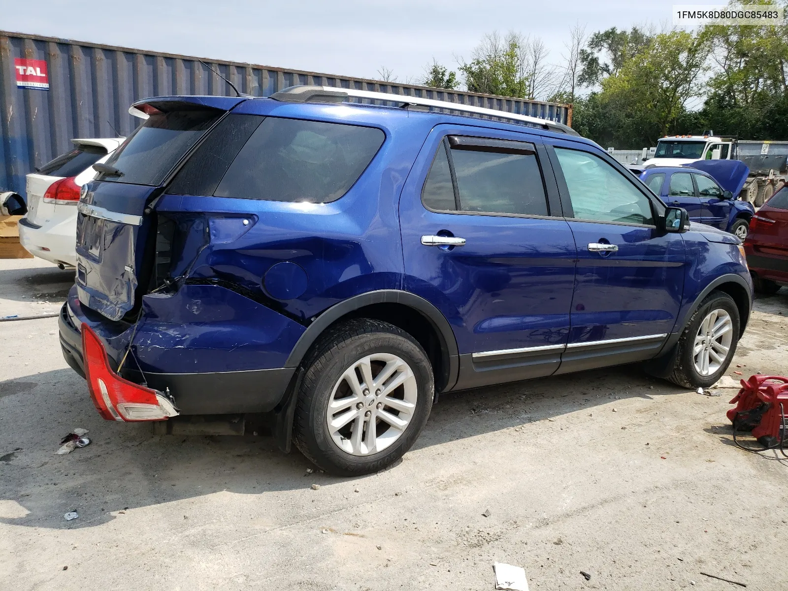 2013 Ford Explorer Xlt VIN: 1FM5K8D80DGC85483 Lot: 66205374