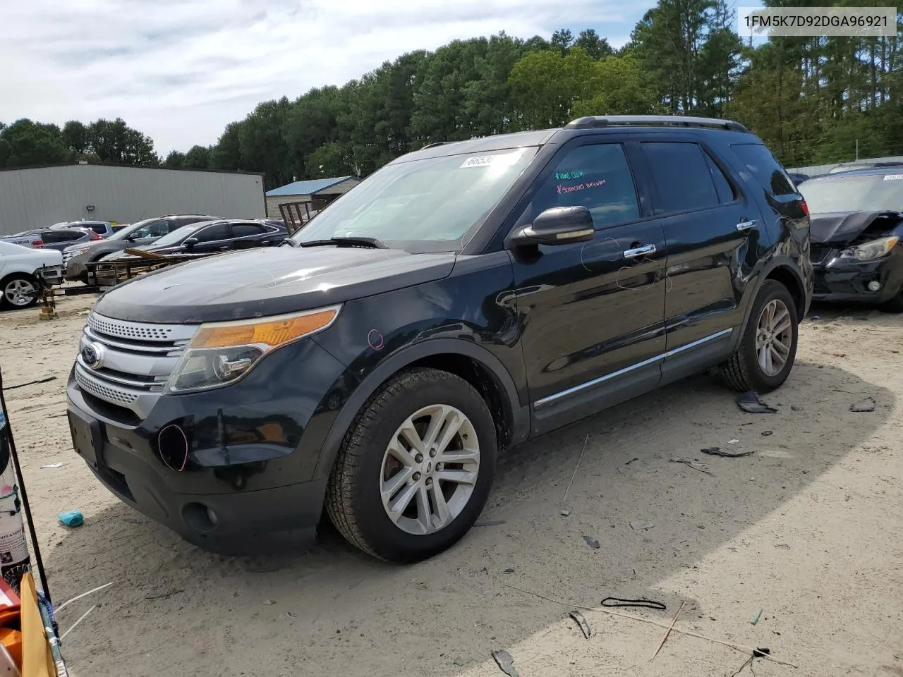 2013 Ford Explorer Xlt VIN: 1FM5K7D92DGA96921 Lot: 66536004