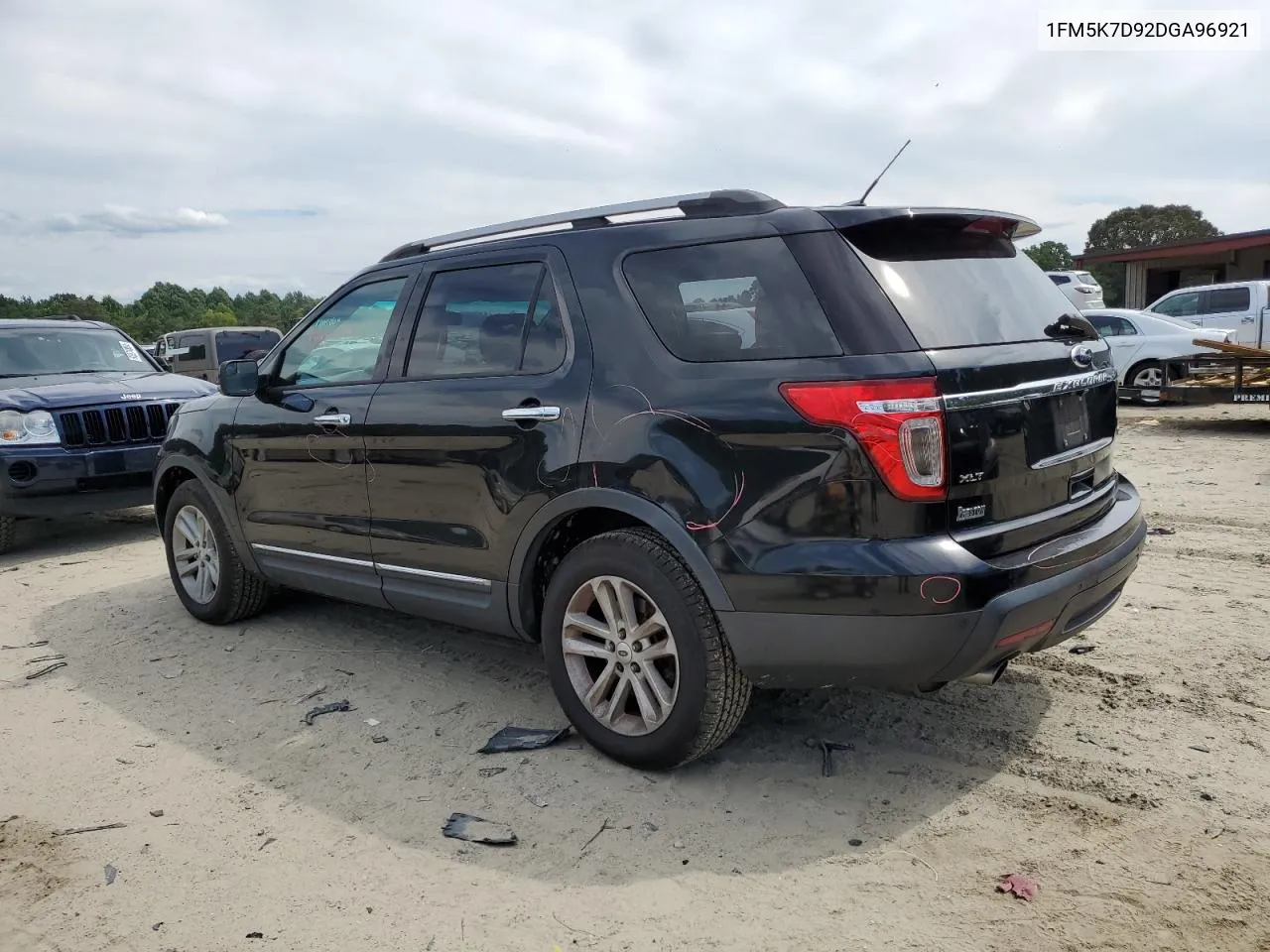 2013 Ford Explorer Xlt VIN: 1FM5K7D92DGA96921 Lot: 66536004