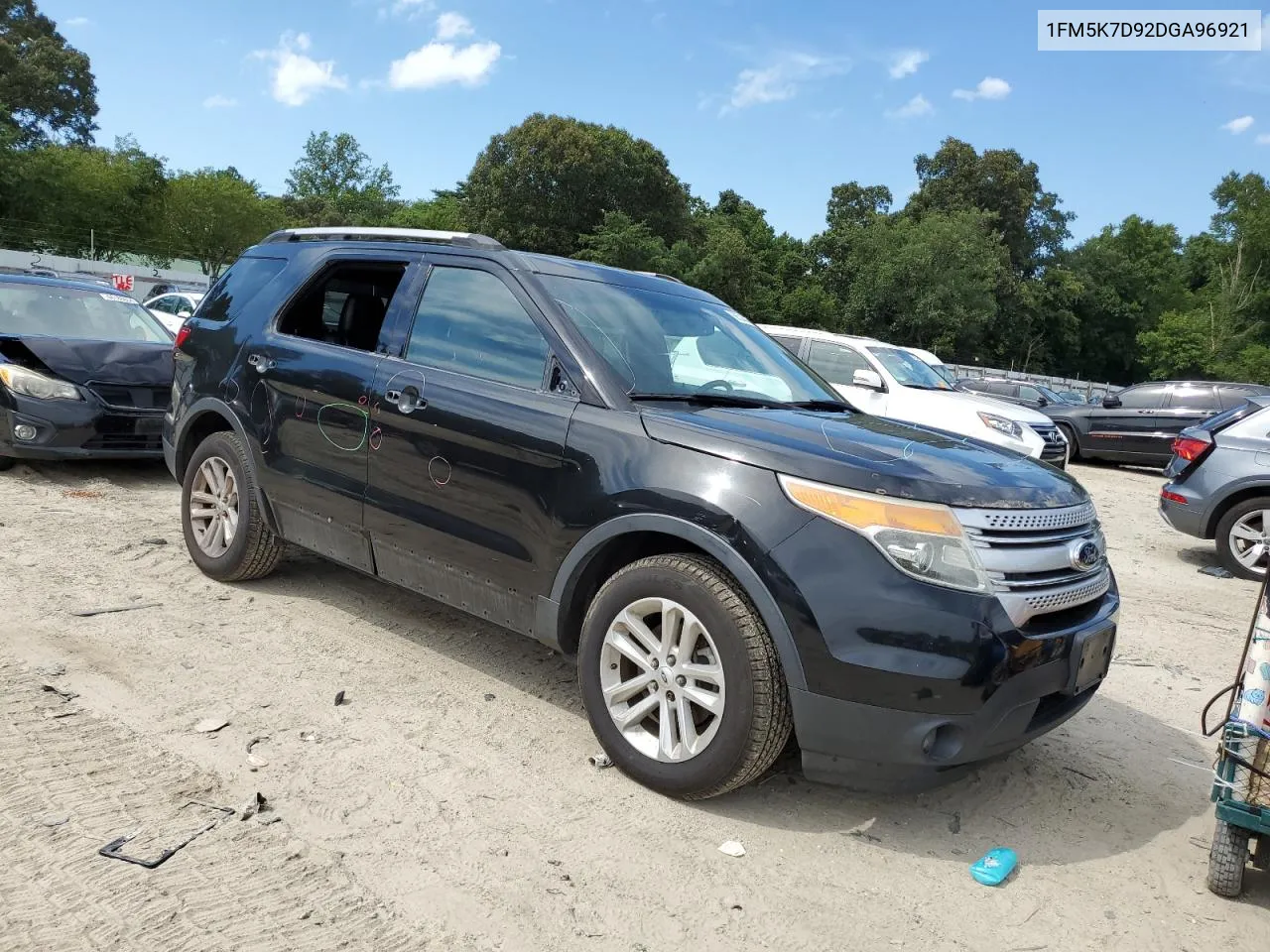 2013 Ford Explorer Xlt VIN: 1FM5K7D92DGA96921 Lot: 66536004