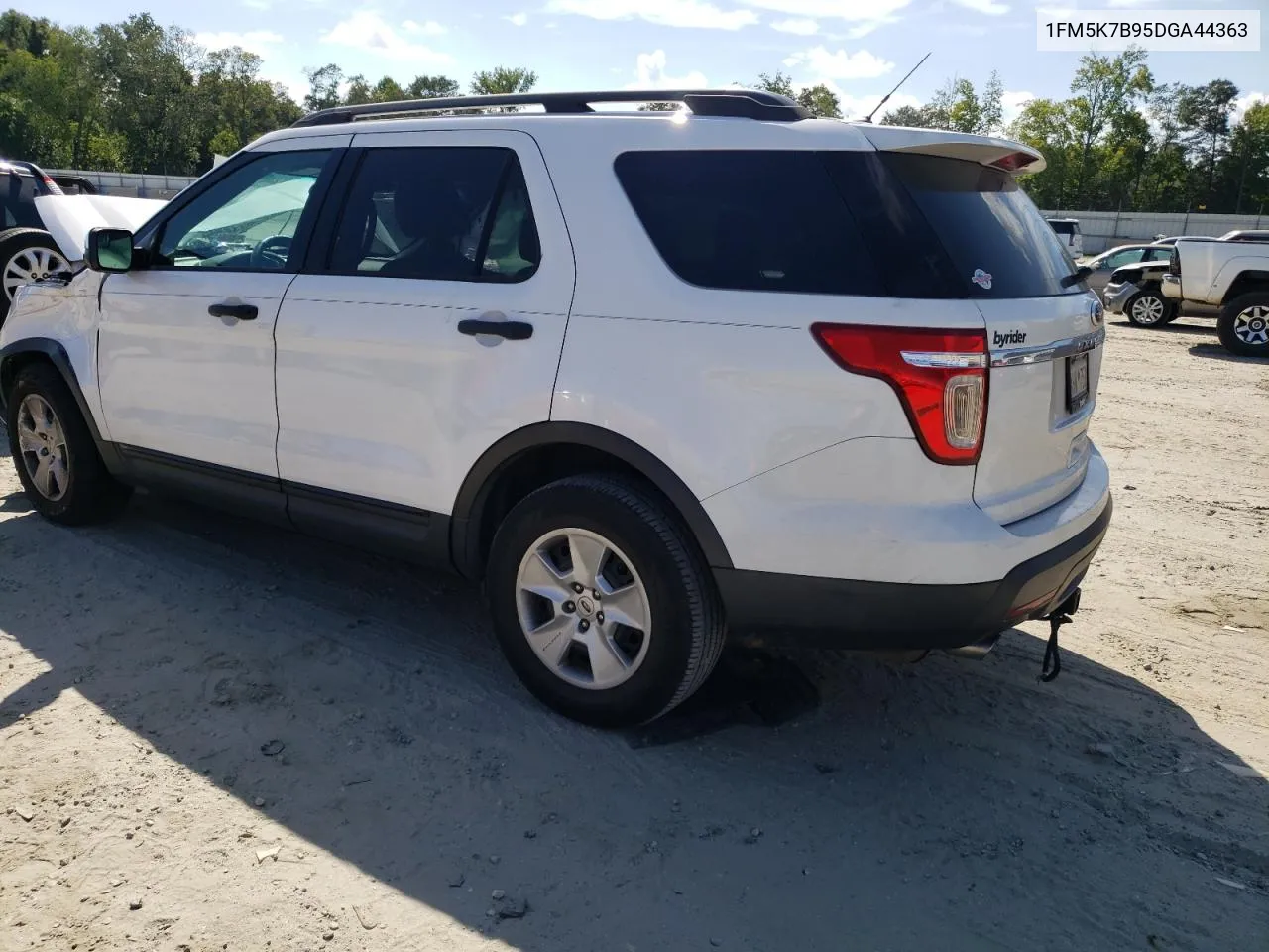 2013 Ford Explorer VIN: 1FM5K7B95DGA44363 Lot: 66623174