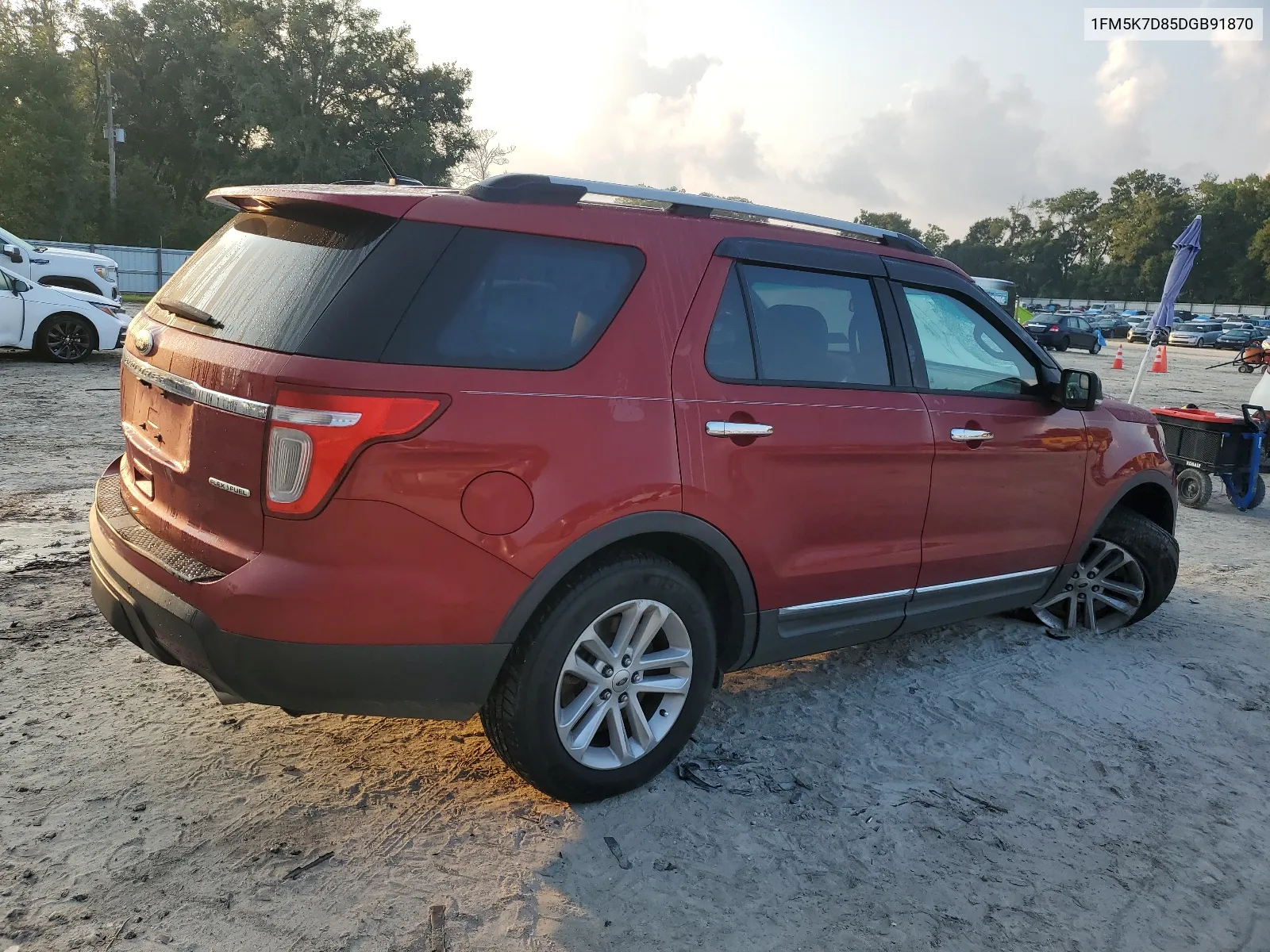 2013 Ford Explorer Xlt VIN: 1FM5K7D85DGB91870 Lot: 66703214