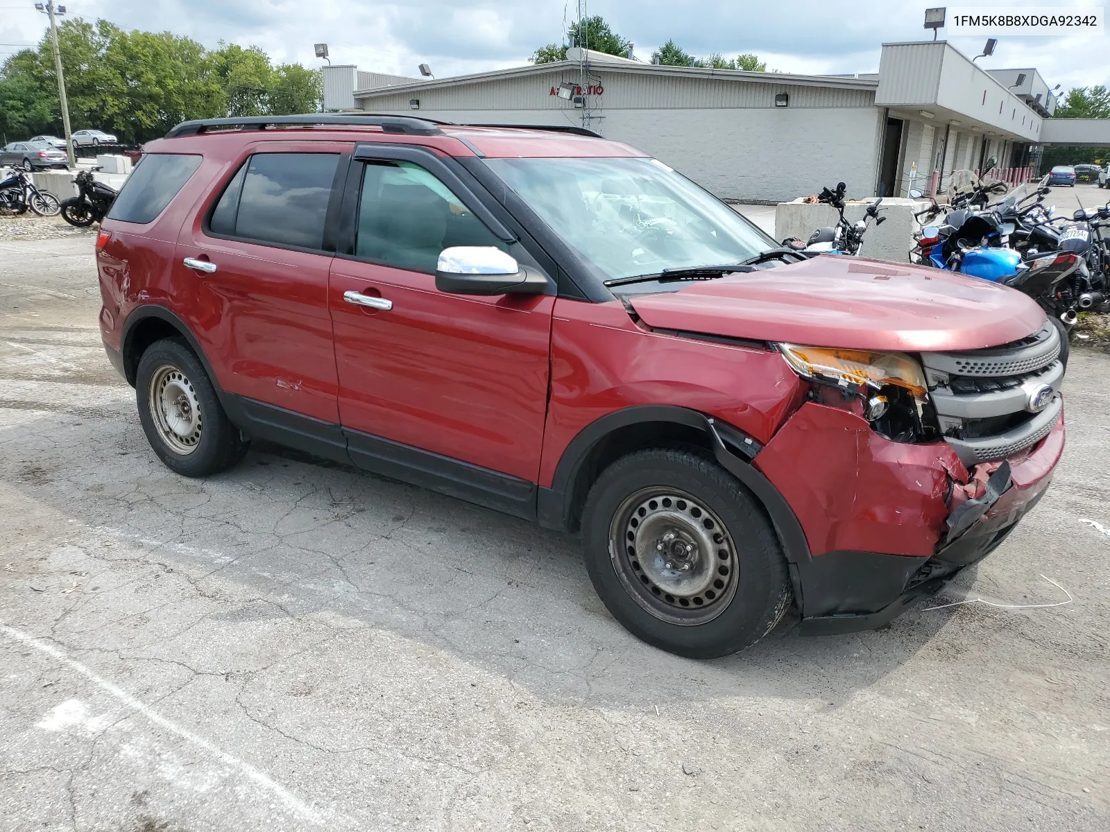 2013 Ford Explorer VIN: 1FM5K8B8XDGA92342 Lot: 66740924