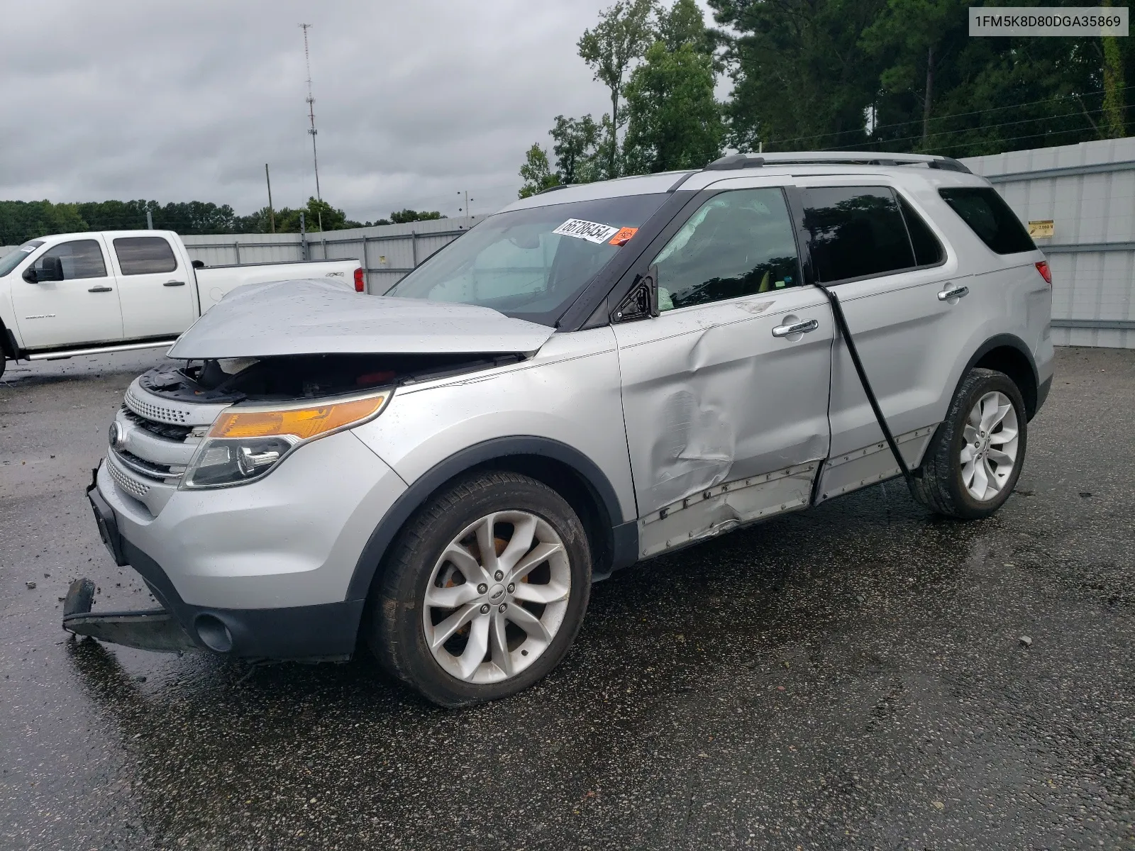 2013 Ford Explorer Xlt VIN: 1FM5K8D80DGA35869 Lot: 66786454