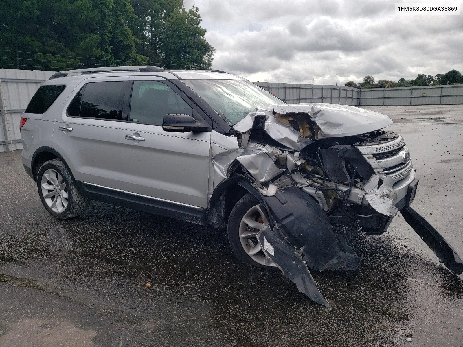 2013 Ford Explorer Xlt VIN: 1FM5K8D80DGA35869 Lot: 66786454