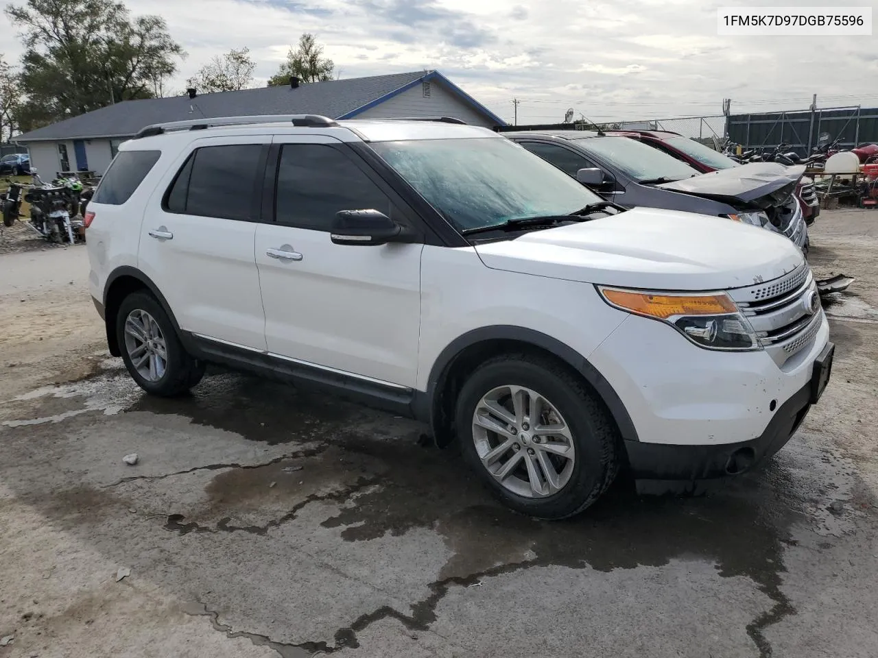 2013 Ford Explorer Xlt VIN: 1FM5K7D97DGB75596 Lot: 66860424