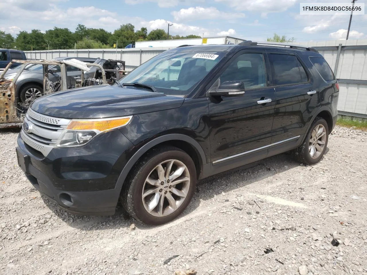 2013 Ford Explorer Xlt VIN: 1FM5K8D84DGC56696 Lot: 67066984