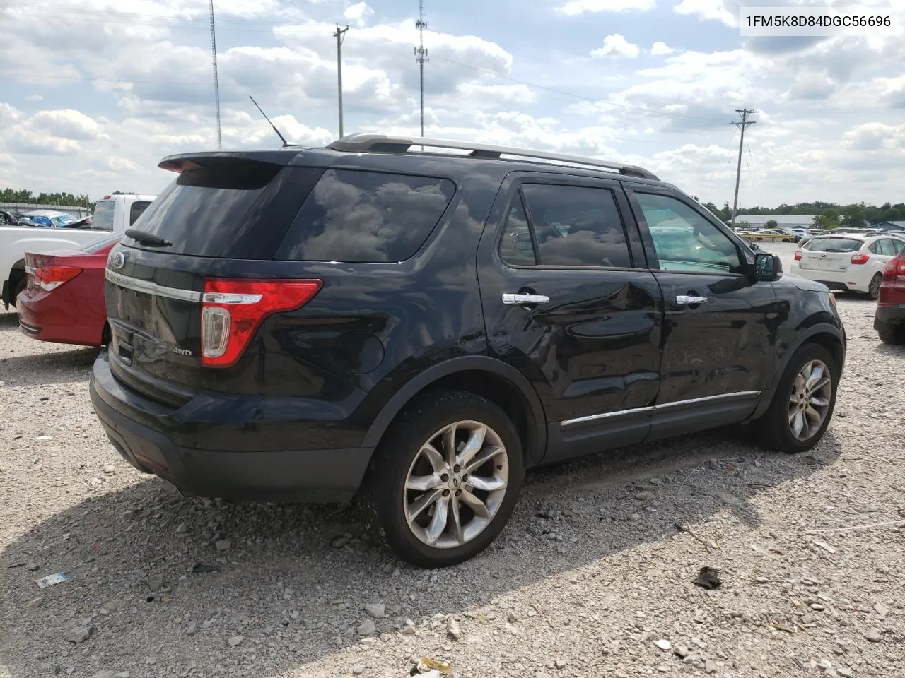 2013 Ford Explorer Xlt VIN: 1FM5K8D84DGC56696 Lot: 67066984