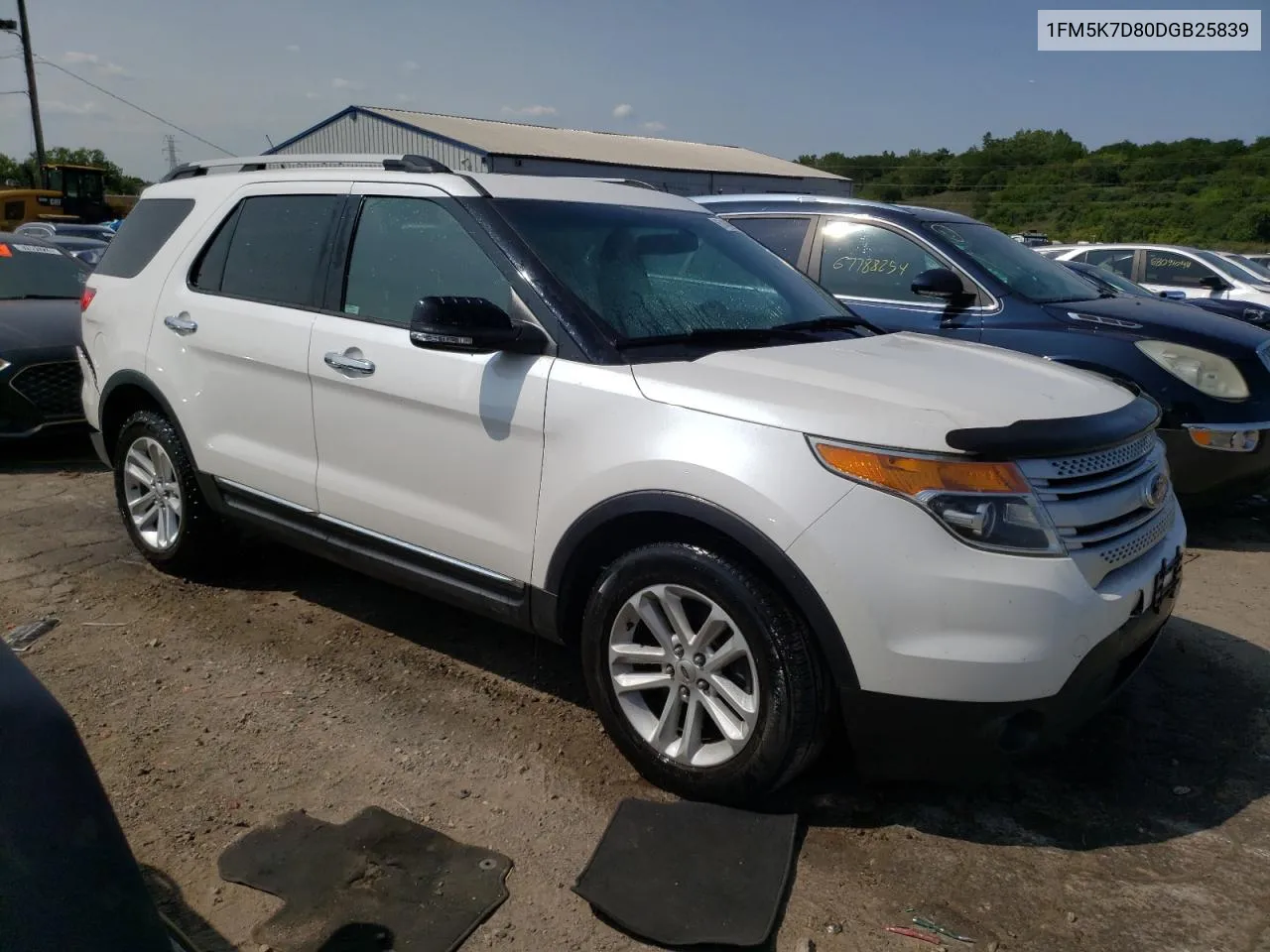 2013 Ford Explorer Xlt VIN: 1FM5K7D80DGB25839 Lot: 67468814