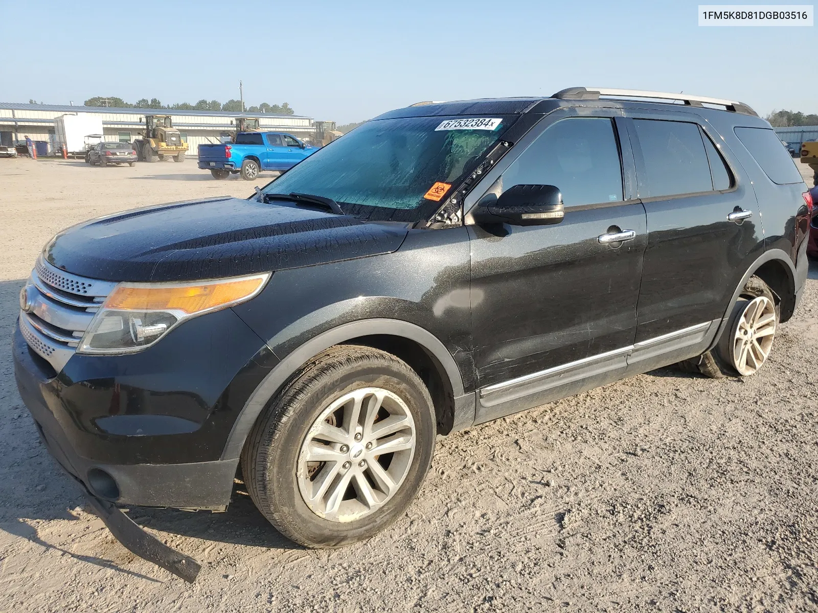 2013 Ford Explorer Xlt VIN: 1FM5K8D81DGB03516 Lot: 67532384