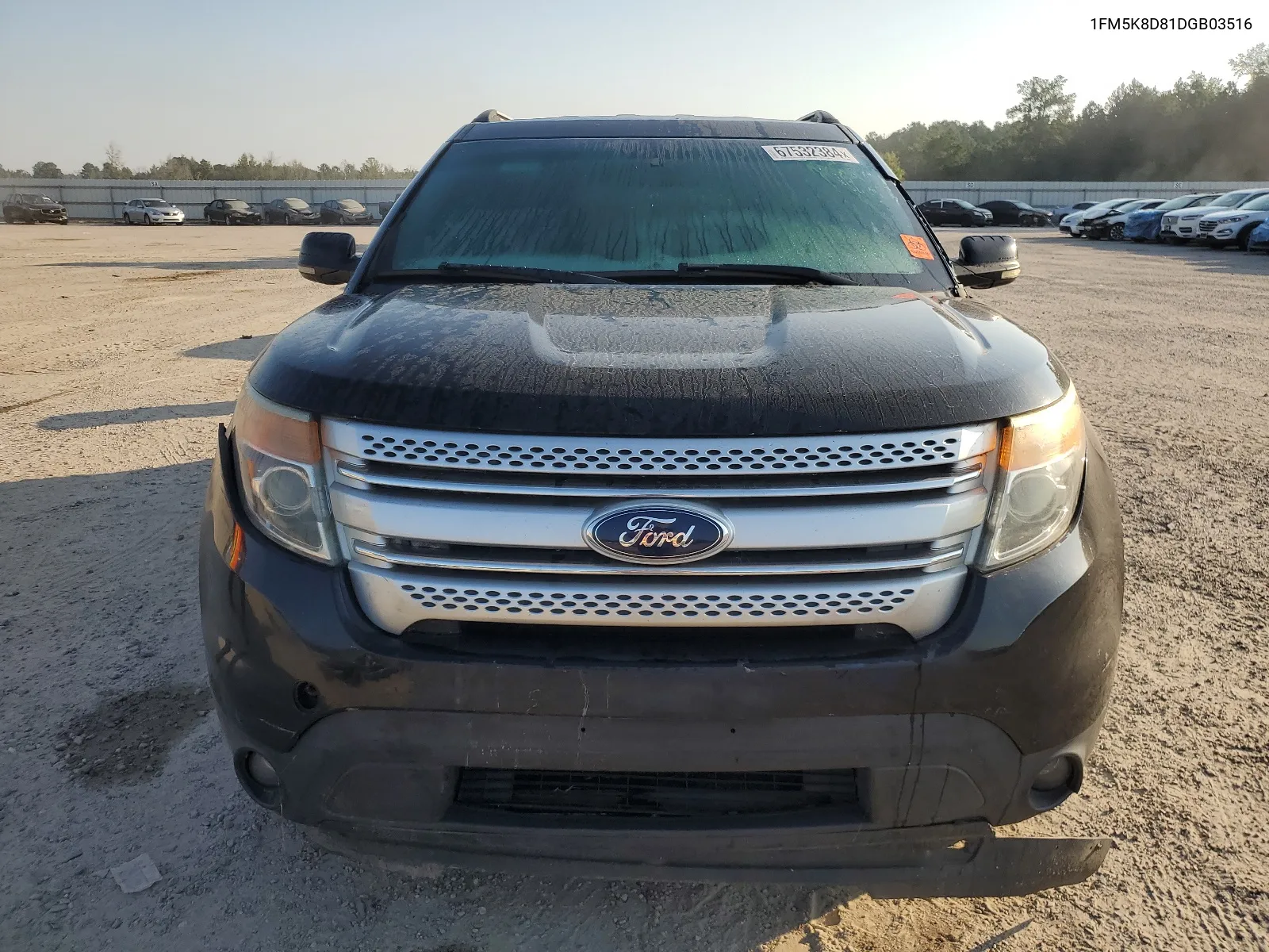 2013 Ford Explorer Xlt VIN: 1FM5K8D81DGB03516 Lot: 67532384