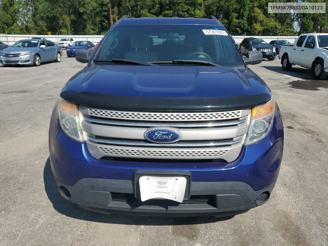 2013 Ford Explorer VIN: 1FM5K7B83DGA10123 Lot: 67561624