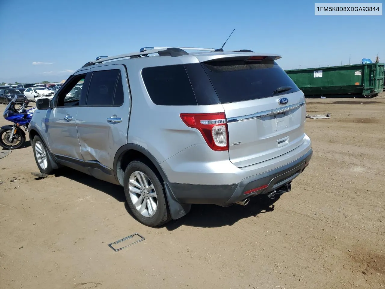 2013 Ford Explorer Xlt VIN: 1FM5K8D8XDGA93844 Lot: 67743194