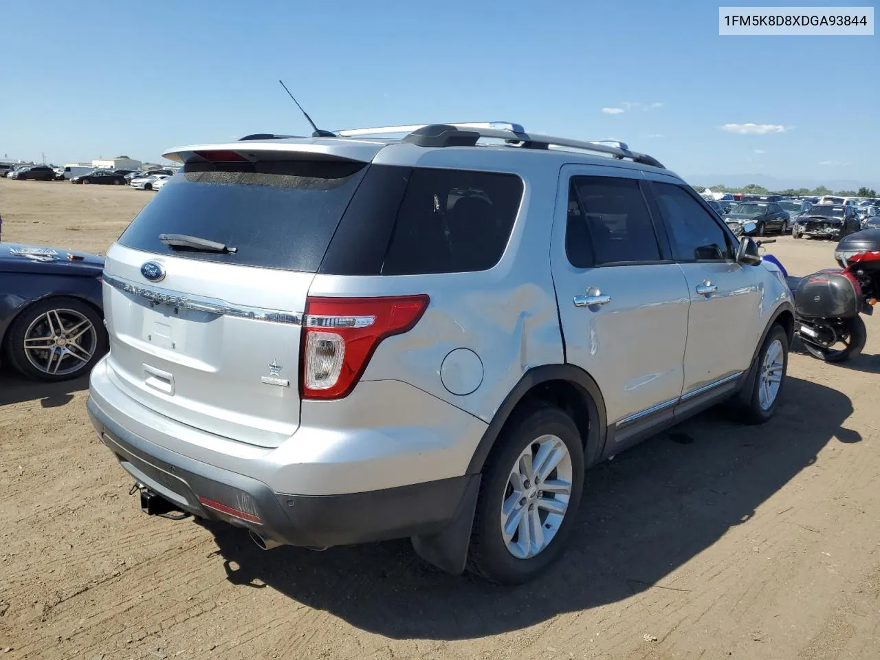 2013 Ford Explorer Xlt VIN: 1FM5K8D8XDGA93844 Lot: 67743194