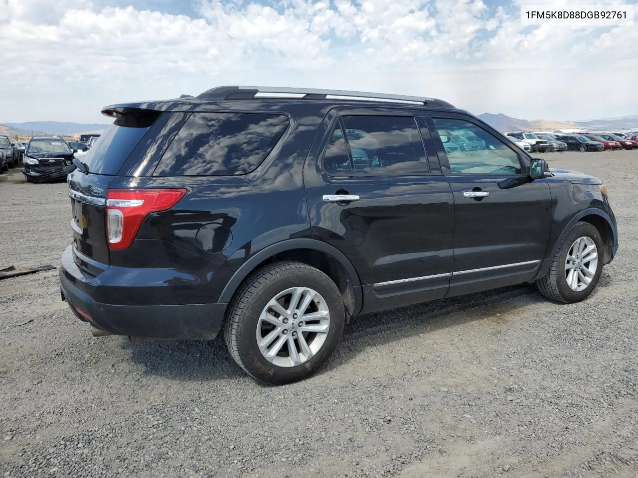 1FM5K8D88DGB92761 2013 Ford Explorer Xlt