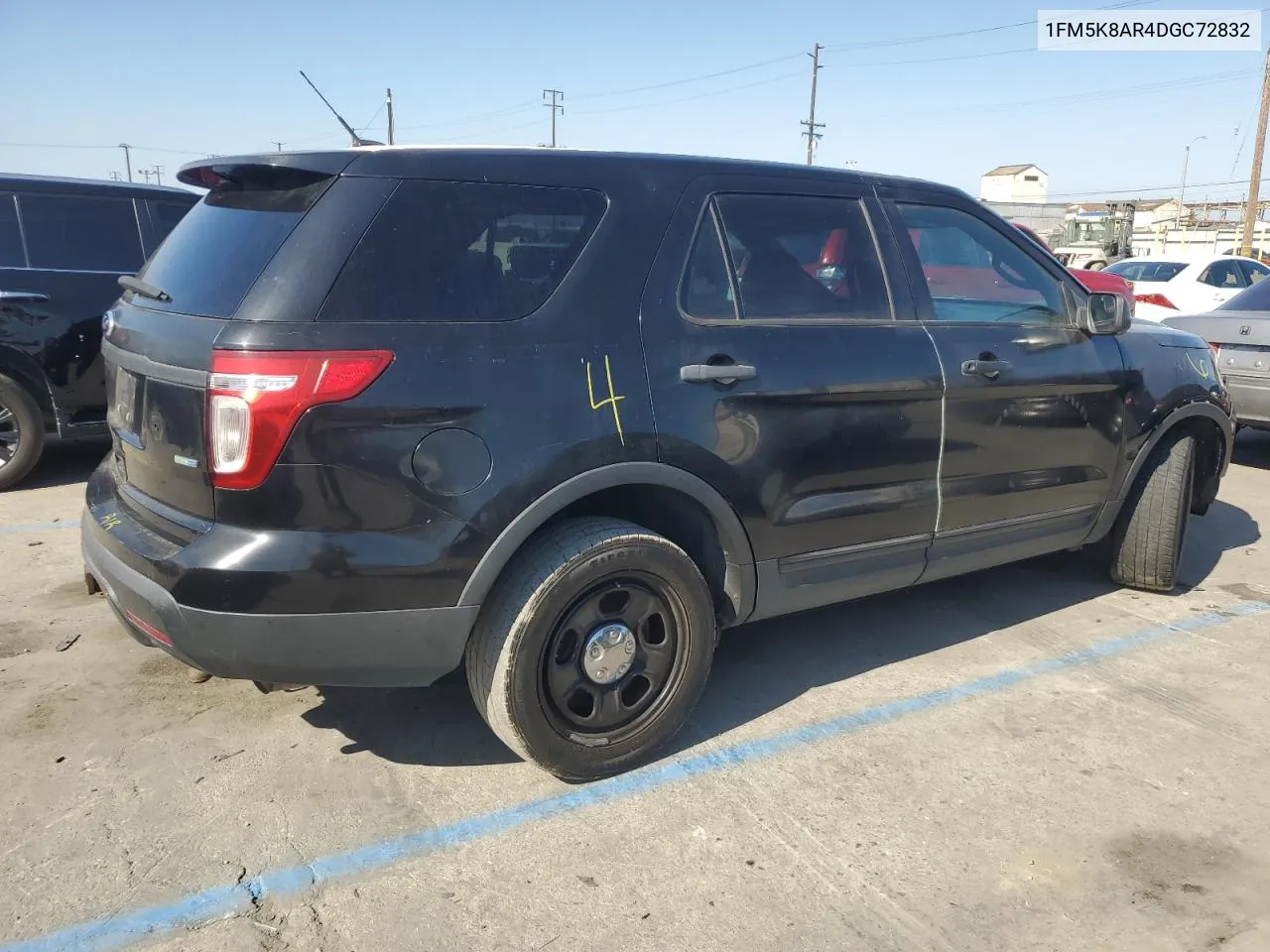 1FM5K8AR4DGC72832 2013 Ford Explorer Police Interceptor