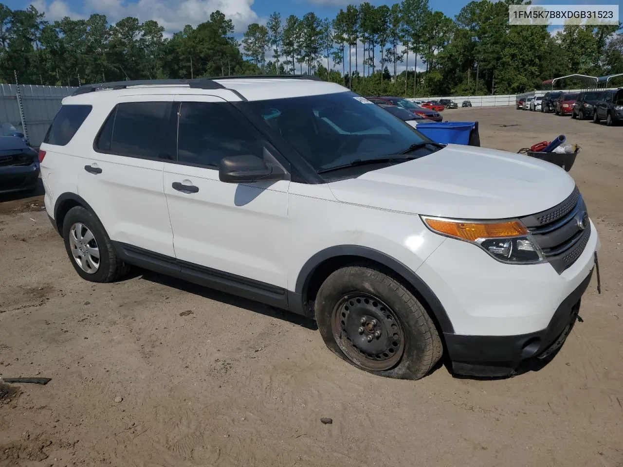 2013 Ford Explorer VIN: 1FM5K7B8XDGB31523 Lot: 67919044