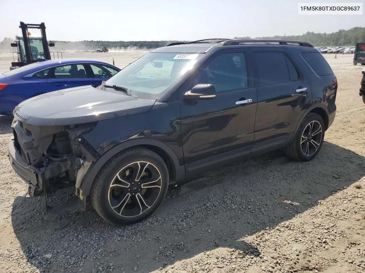 2013 Ford Explorer Sport VIN: 1FM5K8GTXDGC89637 Lot: 68352304