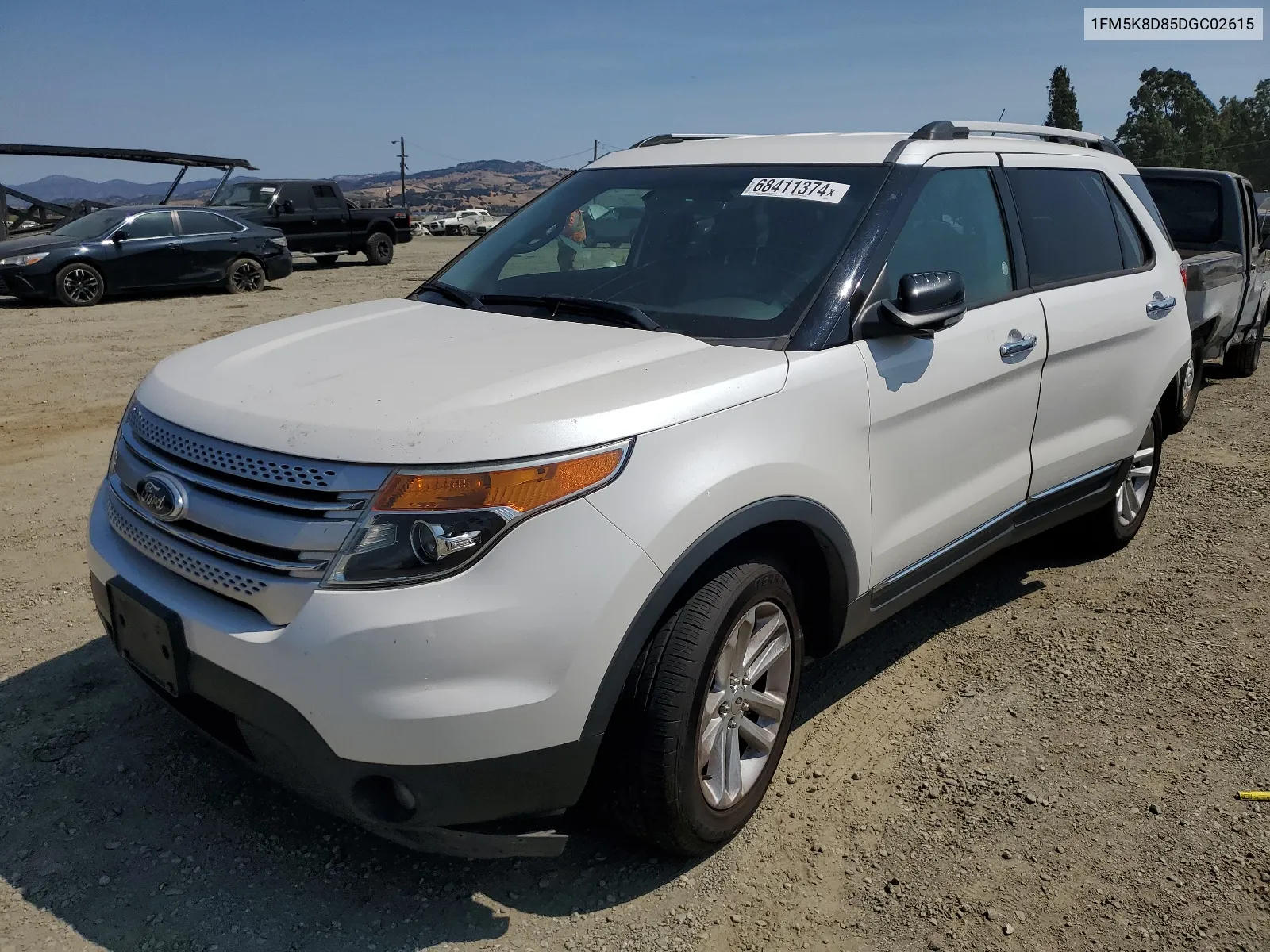 2013 Ford Explorer Xlt VIN: 1FM5K8D85DGC02615 Lot: 68411374