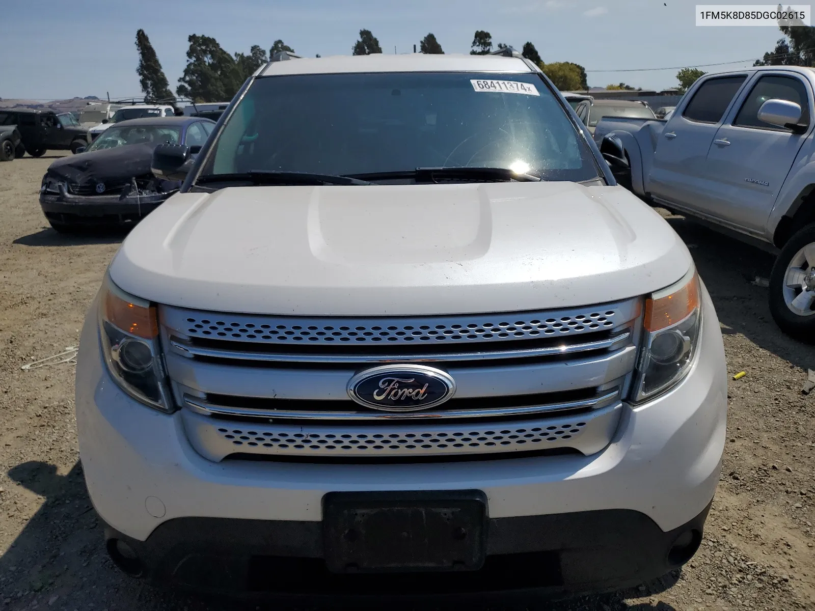 2013 Ford Explorer Xlt VIN: 1FM5K8D85DGC02615 Lot: 68411374