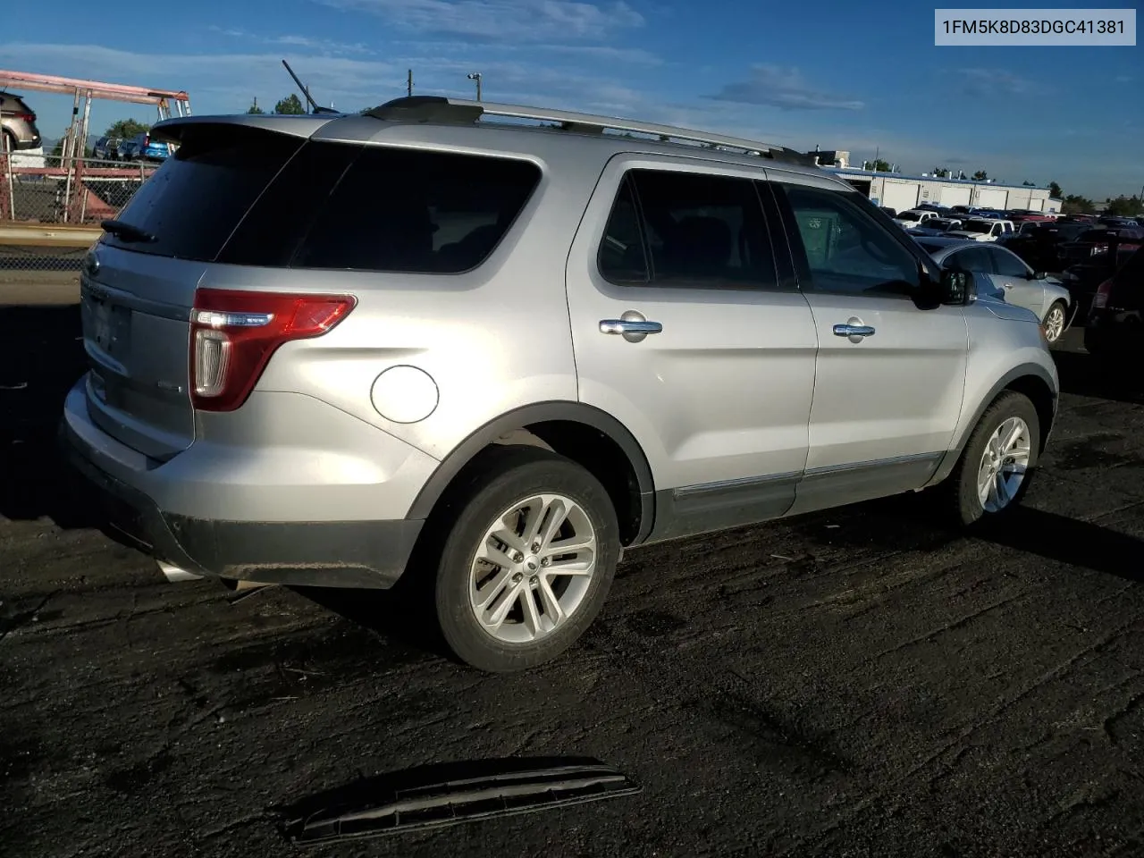 1FM5K8D83DGC41381 2013 Ford Explorer Xlt