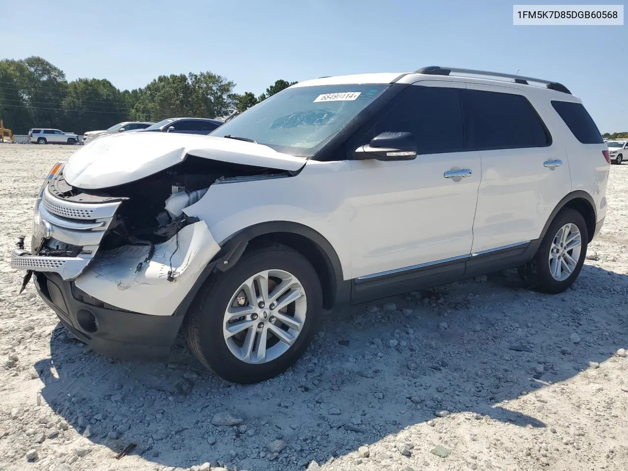 2013 Ford Explorer Xlt VIN: 1FM5K7D85DGB60568 Lot: 68490414