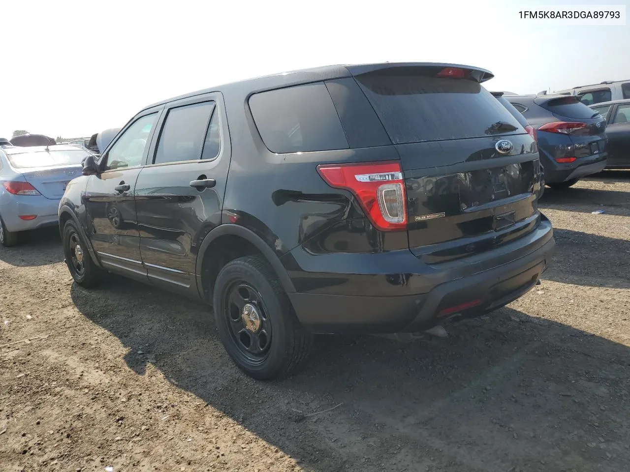 2013 Ford Explorer Police Interceptor VIN: 1FM5K8AR3DGA89793 Lot: 68649004