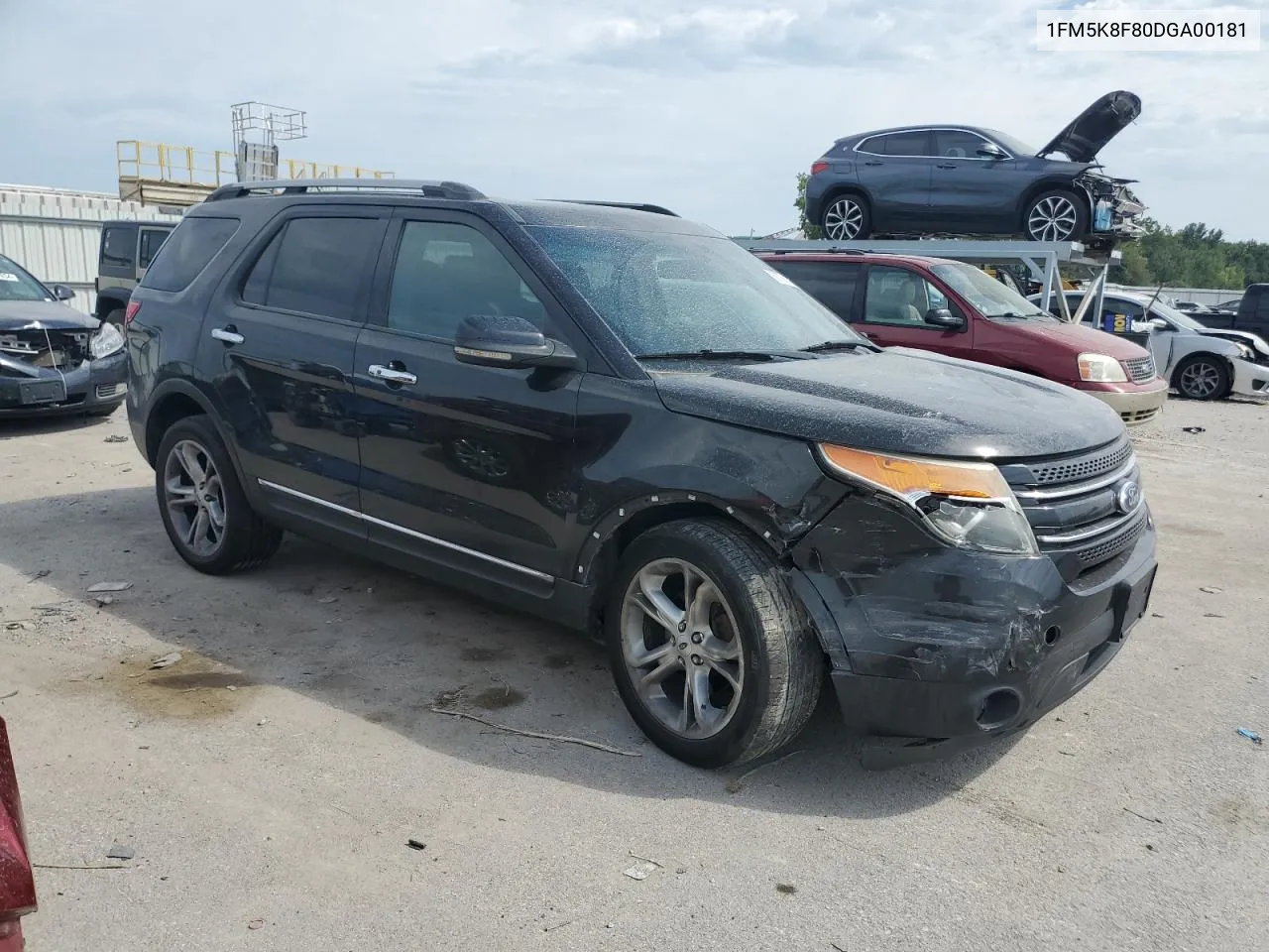 2013 Ford Explorer Limited VIN: 1FM5K8F80DGA00181 Lot: 68758134