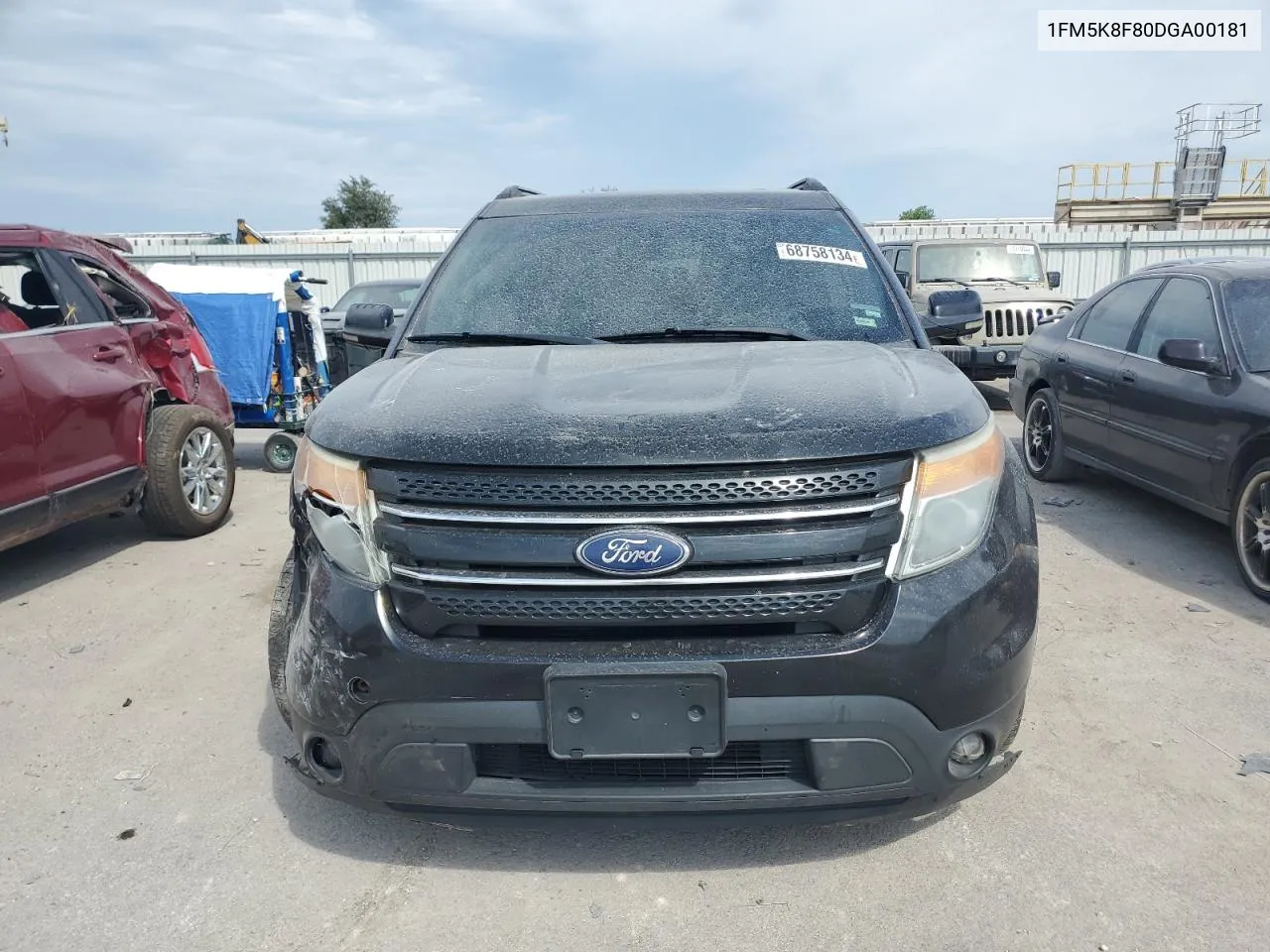 1FM5K8F80DGA00181 2013 Ford Explorer Limited