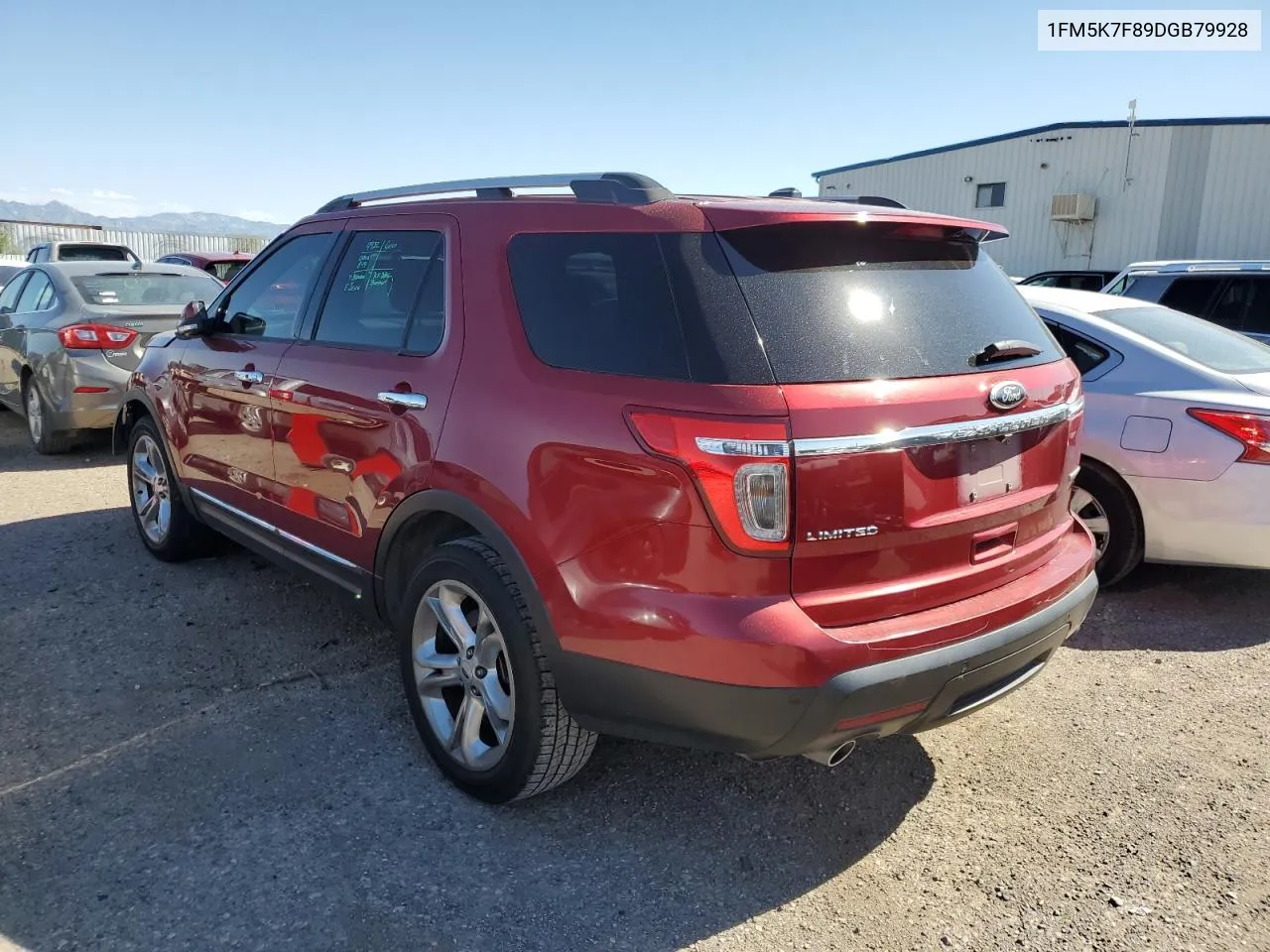 2013 Ford Explorer Limited VIN: 1FM5K7F89DGB79928 Lot: 68797894