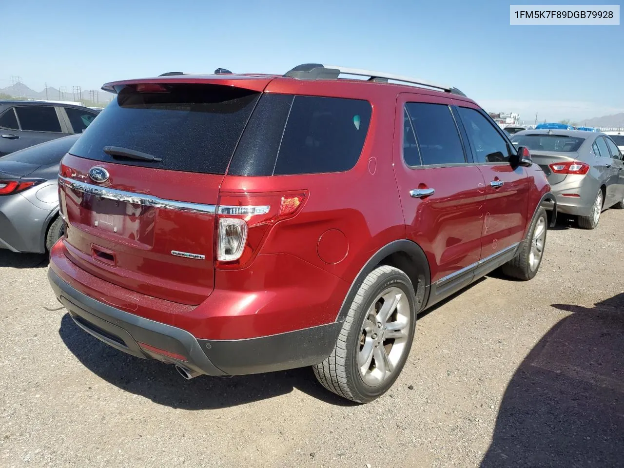 2013 Ford Explorer Limited VIN: 1FM5K7F89DGB79928 Lot: 68797894