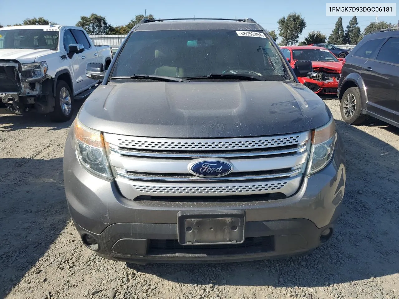 1FM5K7D93DGC06181 2013 Ford Explorer Xlt