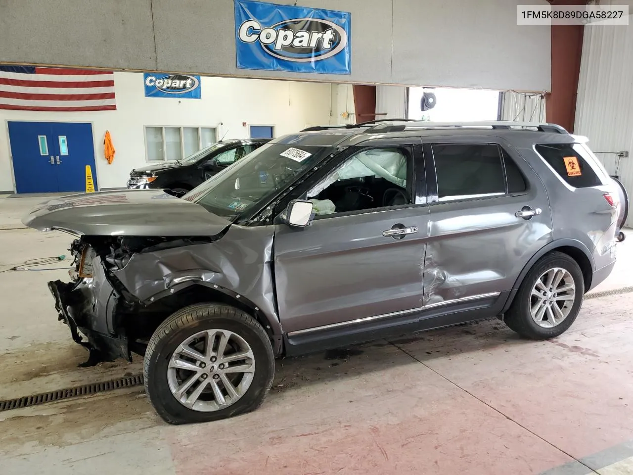 1FM5K8D89DGA58227 2013 Ford Explorer Xlt