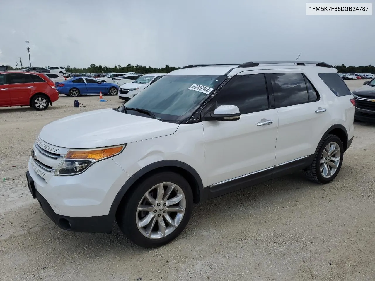 1FM5K7F86DGB24787 2013 Ford Explorer Limited