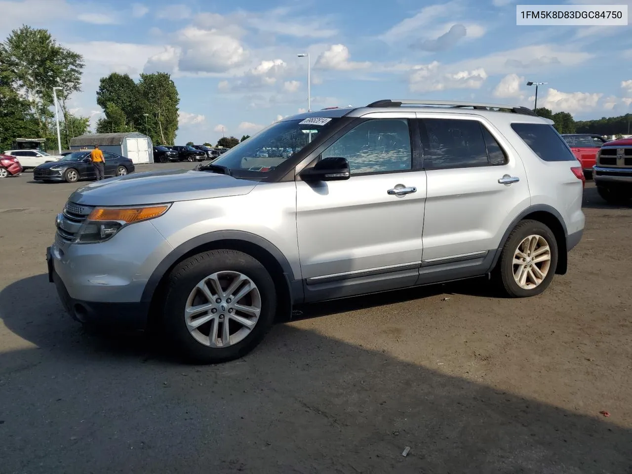 2013 Ford Explorer Xlt VIN: 1FM5K8D83DGC84750 Lot: 69652814