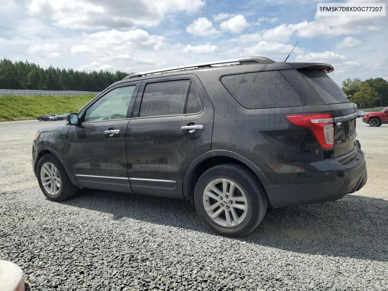 2013 Ford Explorer Xlt VIN: 1FM5K7D8XDGC77207 Lot: 69788734