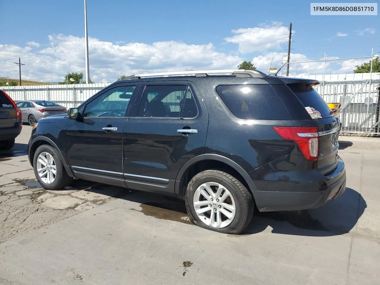 2013 Ford Explorer Xlt VIN: 1FM5K8D86DGB51710 Lot: 69815324