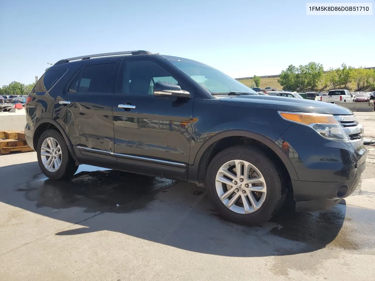 2013 Ford Explorer Xlt VIN: 1FM5K8D86DGB51710 Lot: 69815324