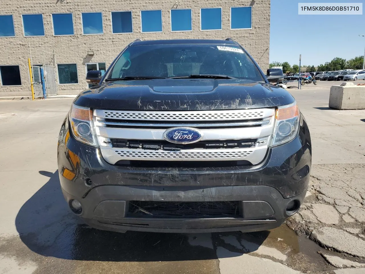 2013 Ford Explorer Xlt VIN: 1FM5K8D86DGB51710 Lot: 69815324