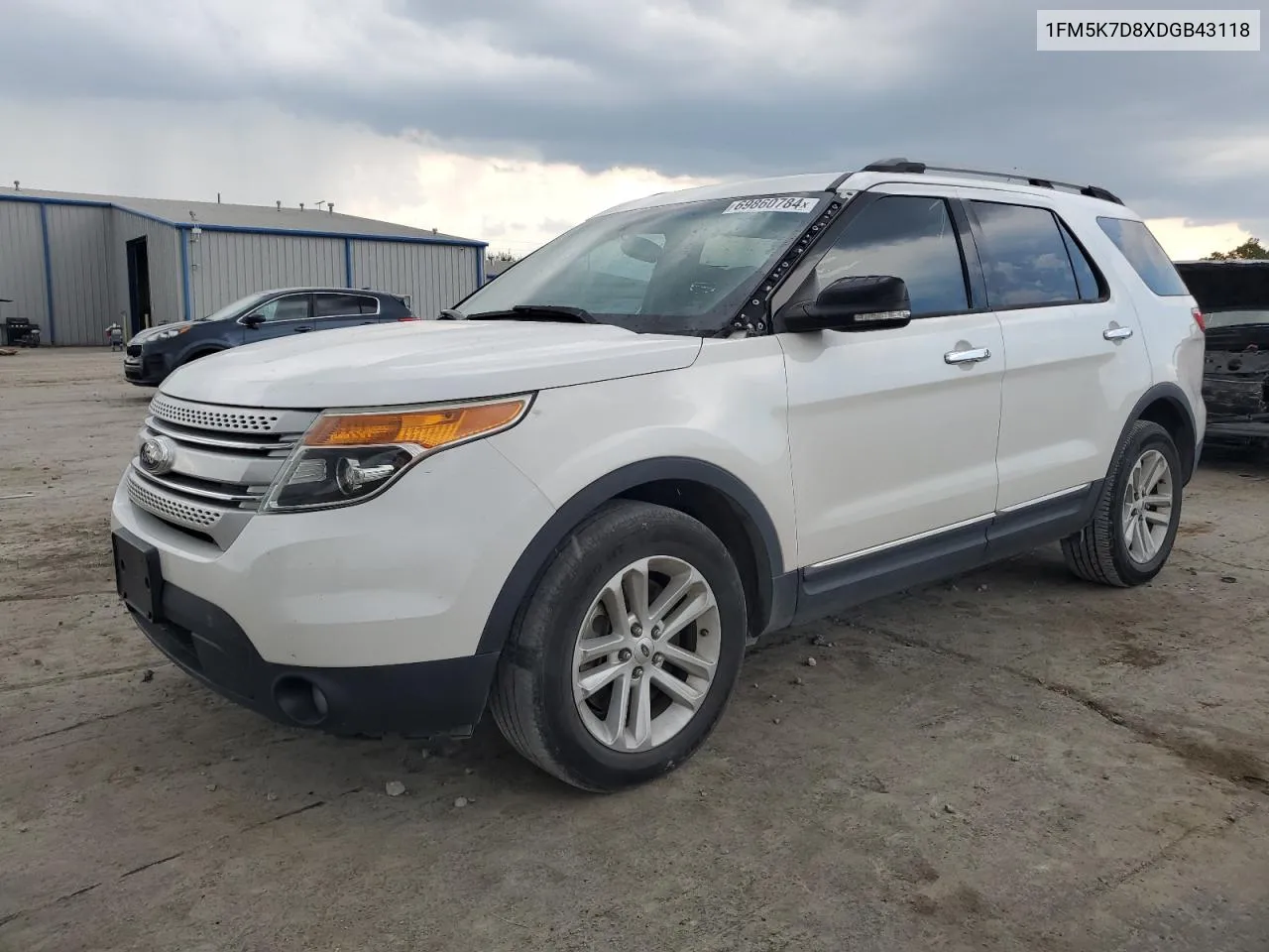 1FM5K7D8XDGB43118 2013 Ford Explorer Xlt