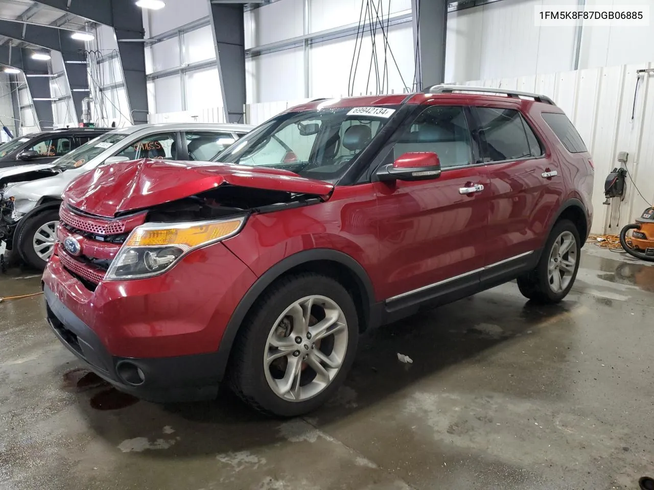 2013 Ford Explorer Limited VIN: 1FM5K8F87DGB06885 Lot: 69942134