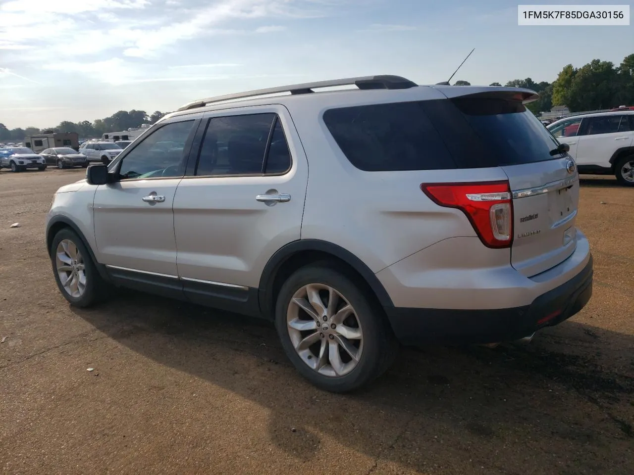 1FM5K7F85DGA30156 2013 Ford Explorer Limited