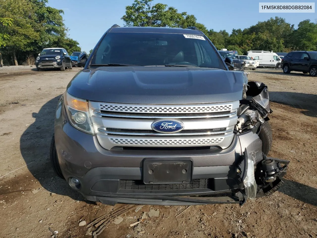 1FM5K8D88DGB82084 2013 Ford Explorer Xlt