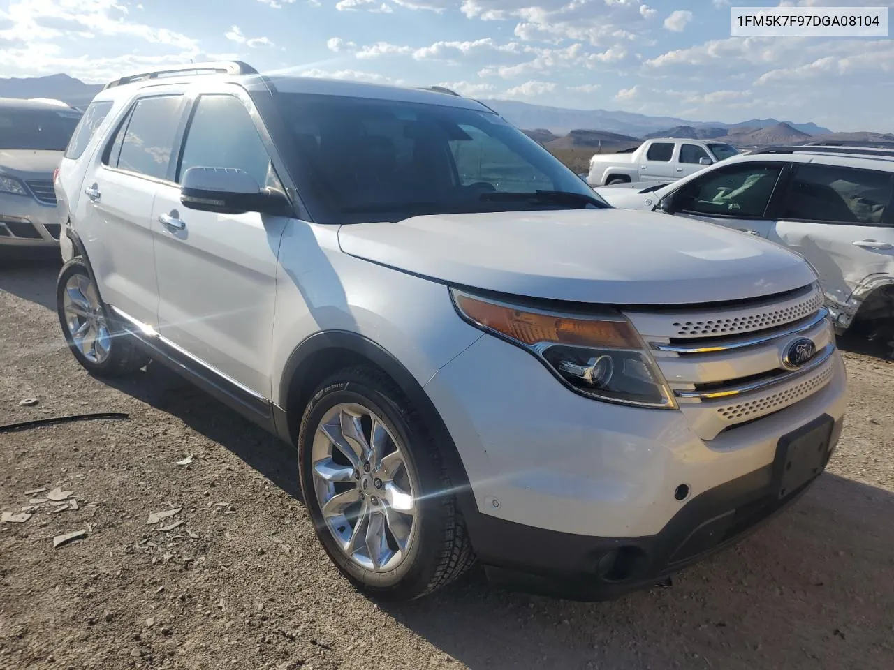 1FM5K7F97DGA08104 2013 Ford Explorer Limited