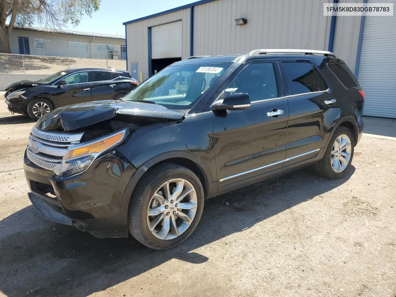 2013 Ford Explorer Xlt VIN: 1FM5K8D83DGB78783 Lot: 70136354