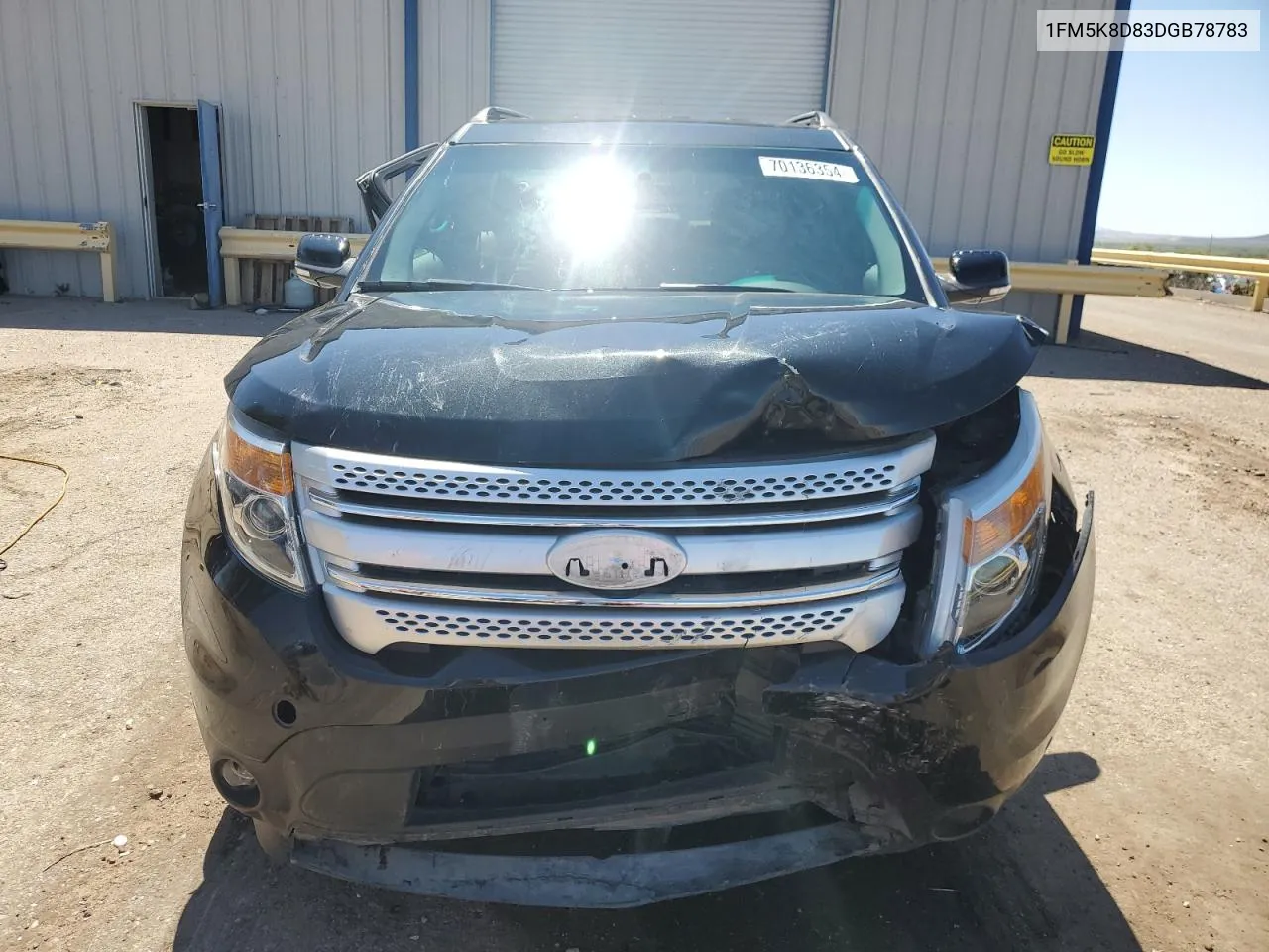 2013 Ford Explorer Xlt VIN: 1FM5K8D83DGB78783 Lot: 70136354