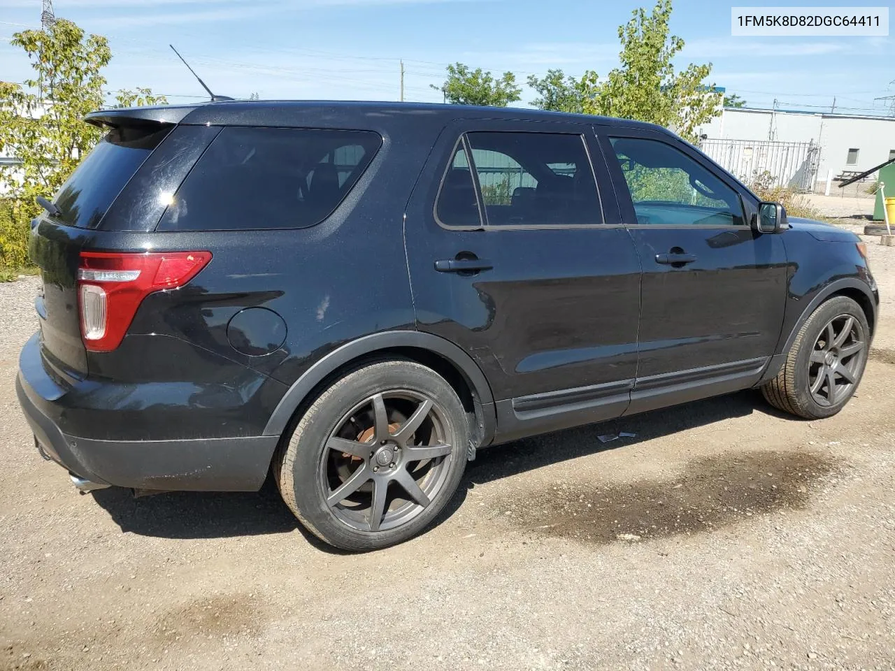 1FM5K8D82DGC64411 2013 Ford Explorer Xlt