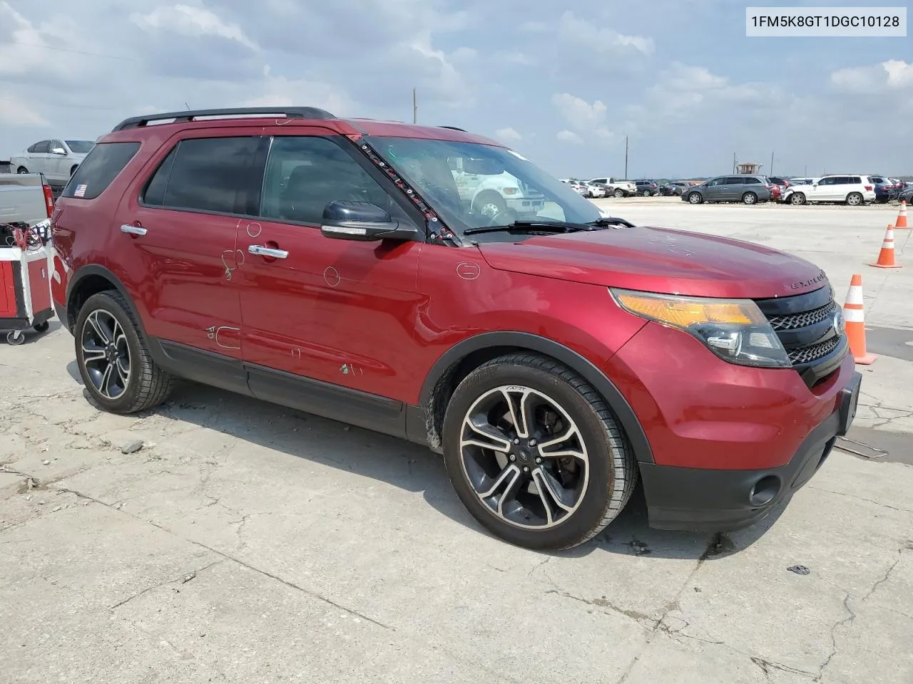 2013 Ford Explorer Sport VIN: 1FM5K8GT1DGC10128 Lot: 70326684