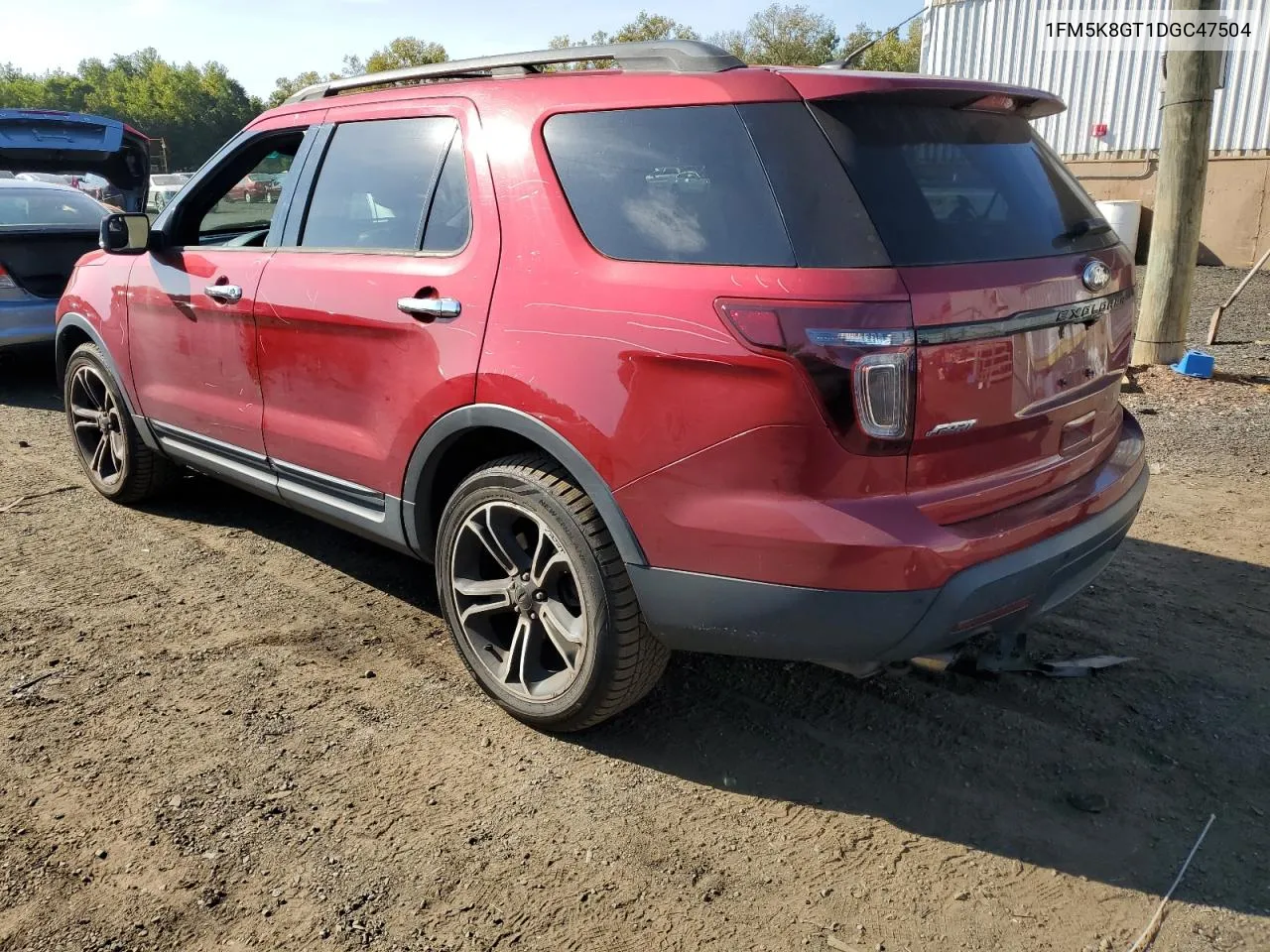 2013 Ford Explorer Sport VIN: 1FM5K8GT1DGC47504 Lot: 70572884